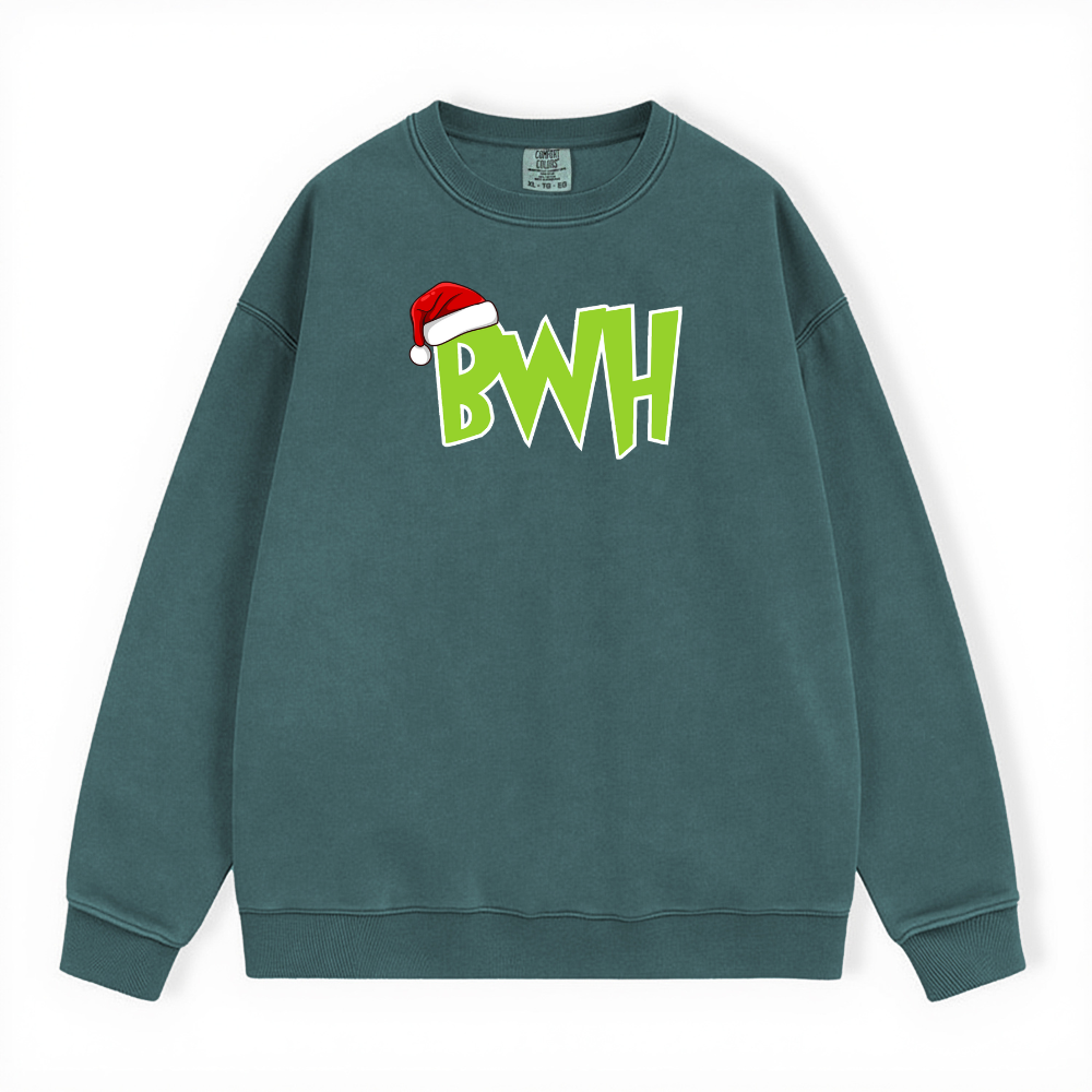 BWH GRINCH COMFORT COLORS CREWNECK