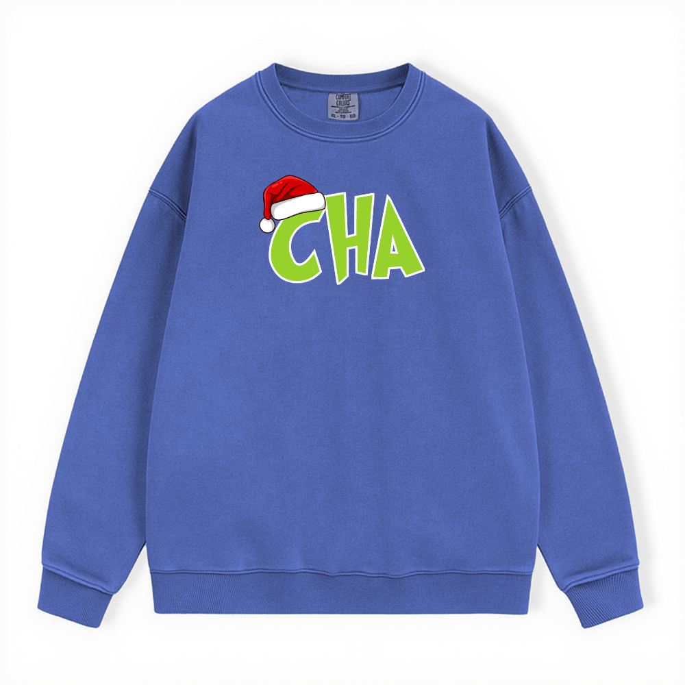 CHA GRINCH COMFORT COLORS CREWNECK
