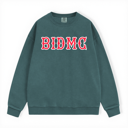 BIDMC SOX LETTERS CREWNECK