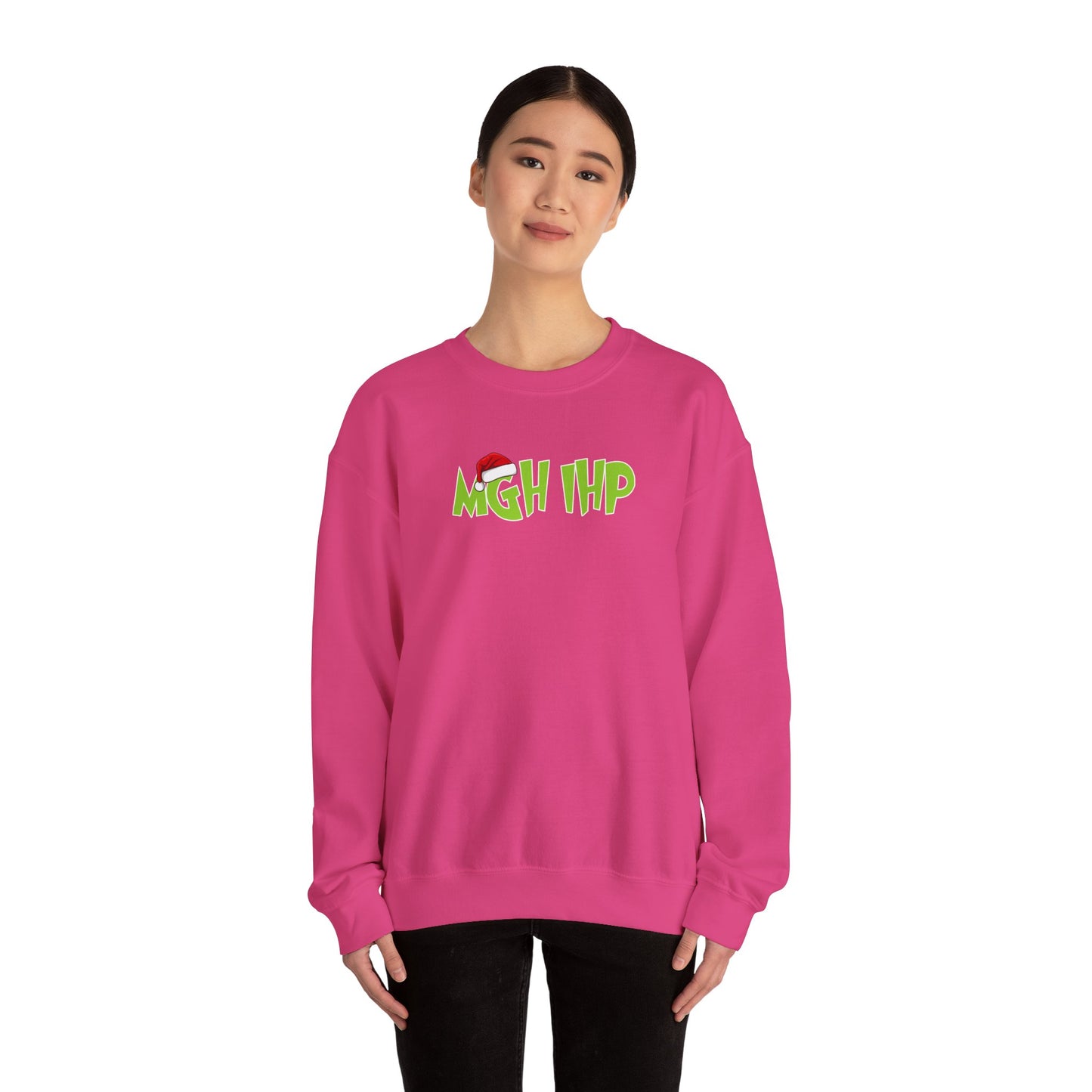MGH IHP GRINCH HEAVY BLEND CREWNECK