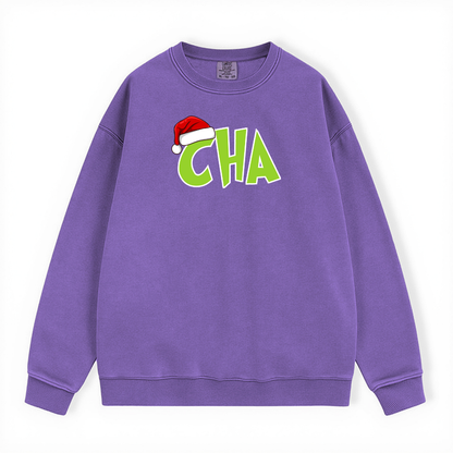 CHA GRINCH COMFORT COLORS CREWNECK
