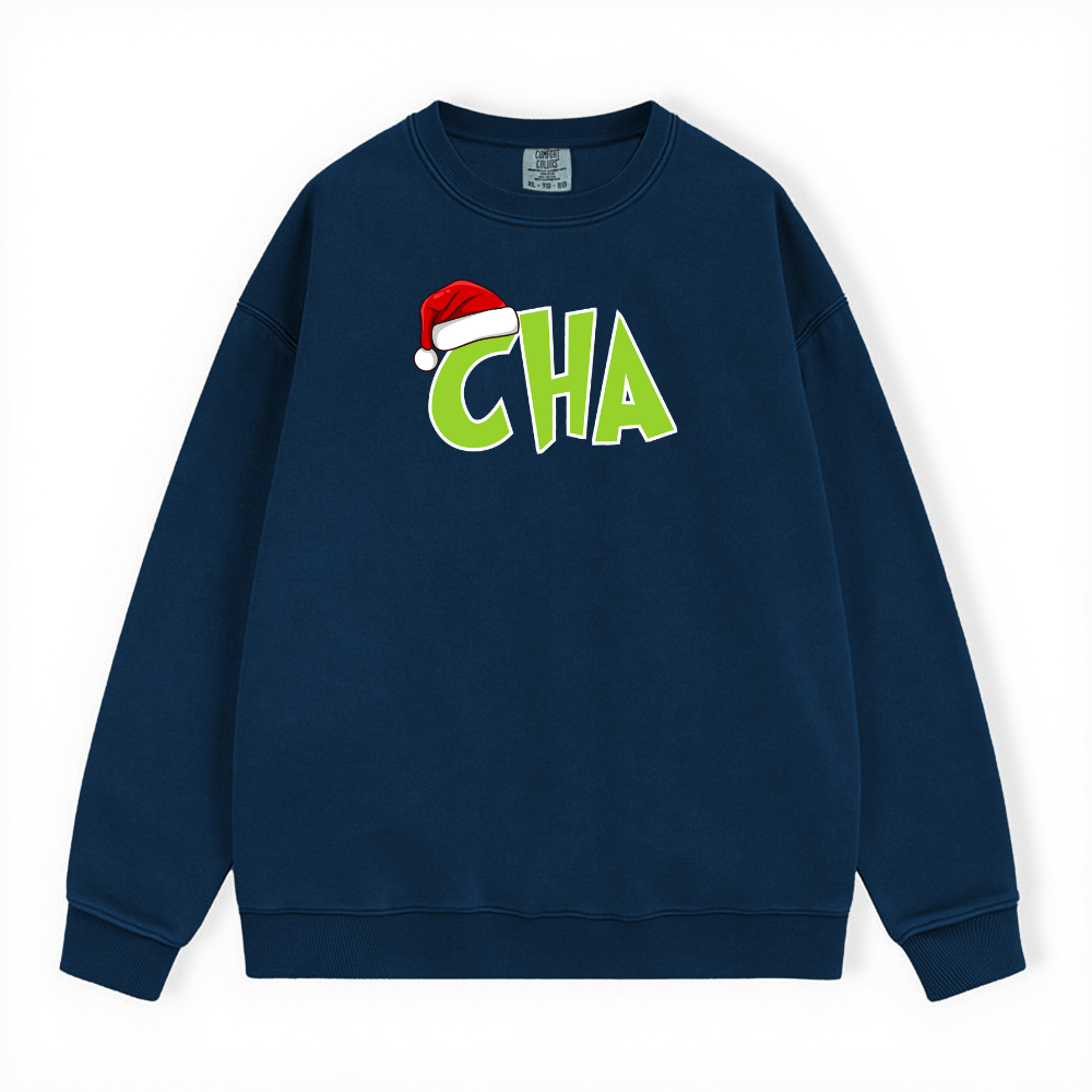 CHA GRINCH COMFORT COLORS CREWNECK