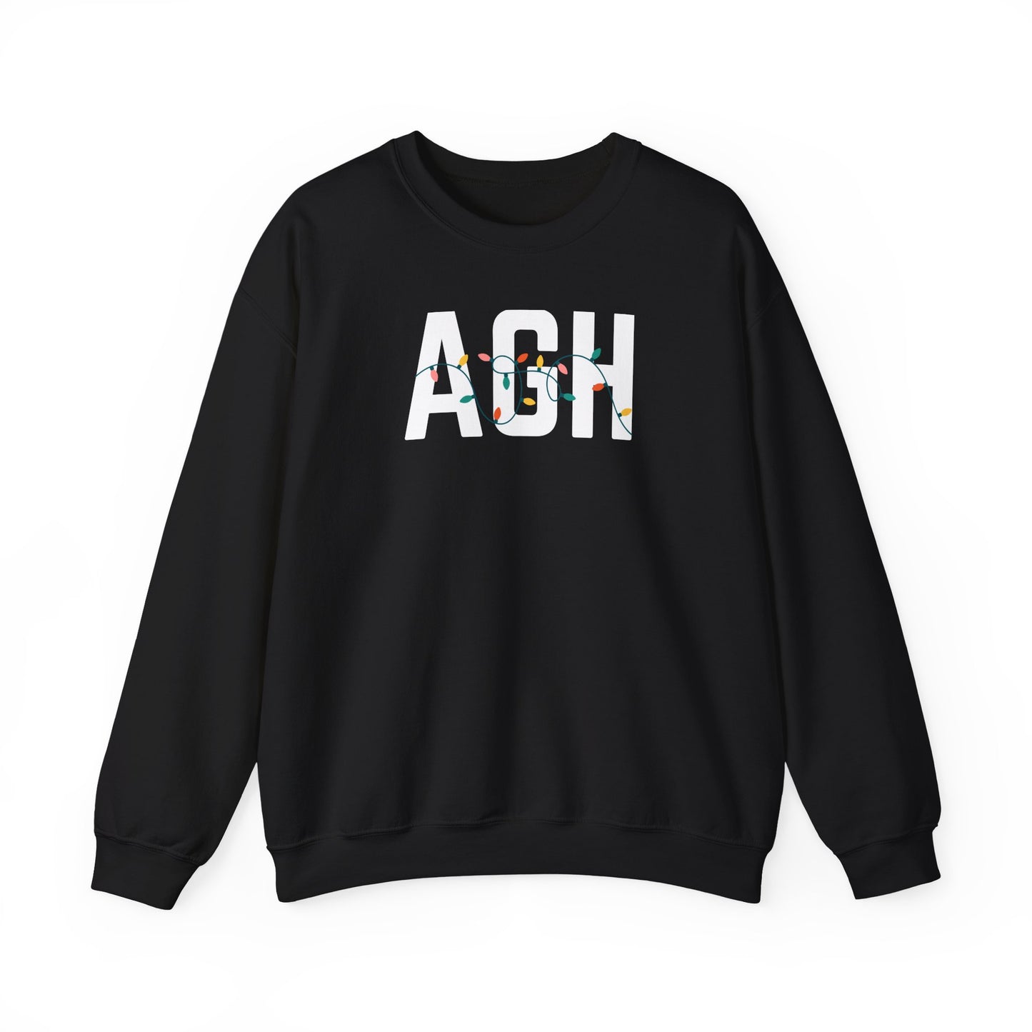 AGH HOLIDAY LIGHTS HEAVY BLEND CREWNECK