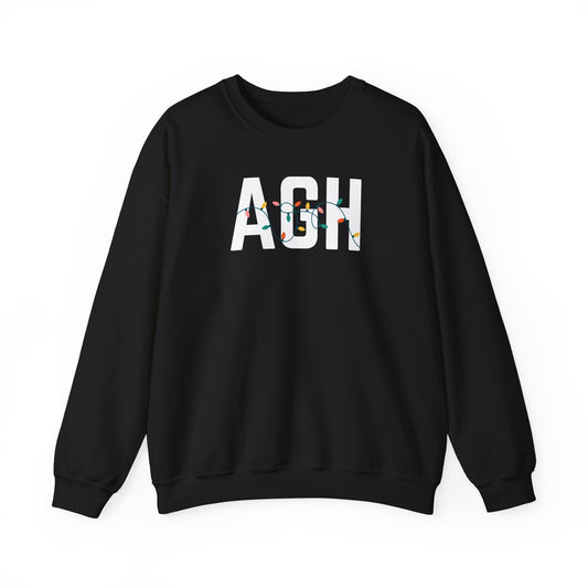AGH HOLIDAY LIGHTS HEAVY BLEND CREWNECK