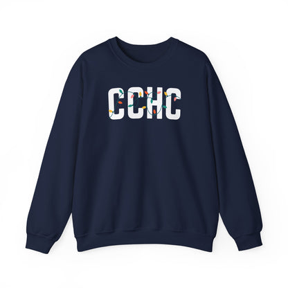 CCHC HOLIDAY LIGHTS HEAVY BLEND CREWNECK