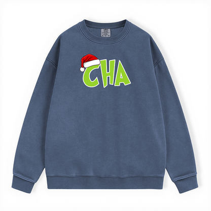 CHA GRINCH COMFORT COLORS CREWNECK