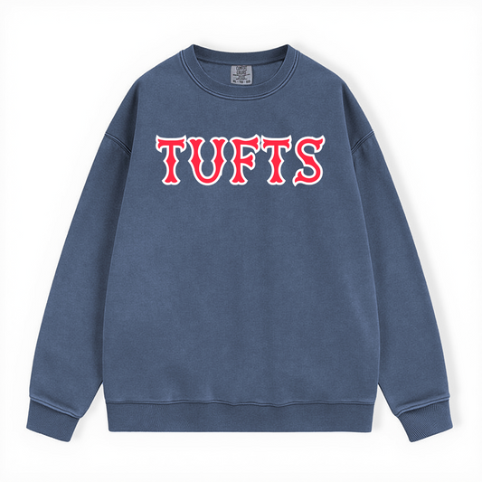 TUFTS SOX LETTERS CREWNECK