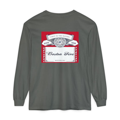 BOSTON FIRE CROWN LABEL LONG SLEEVE