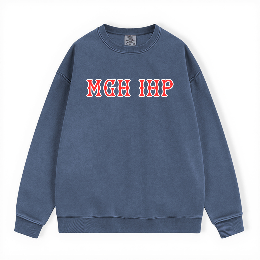 MGH IHP SOX LETTERS COMFORT COLORS CREWNECK