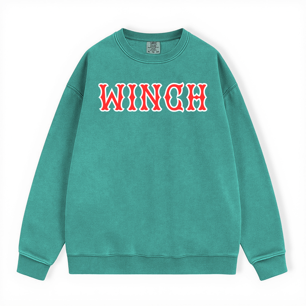 WINCH  SOX LETTERS CREWNECK