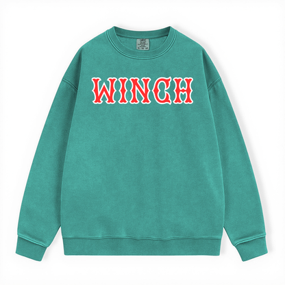 WINCH  SOX LETTERS CREWNECK