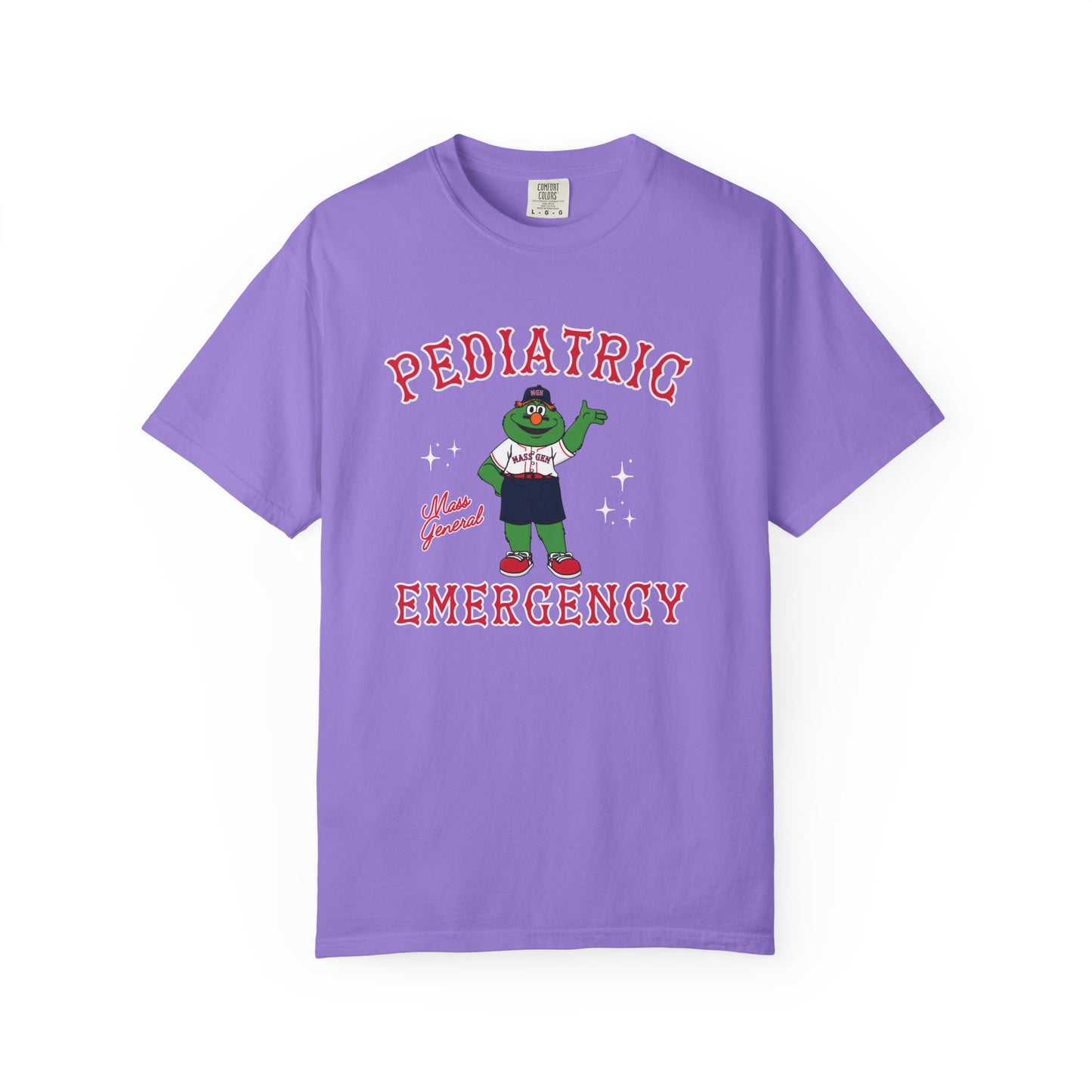 MGH PEDIATRIC EMERGENCY GREEN MONSTER T-SHIRT