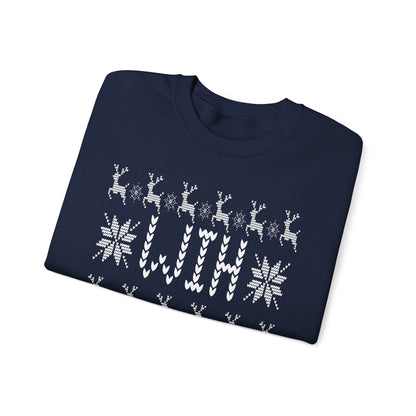 WIH UGLY SWEATER HEAVY BLEND CREWNECK