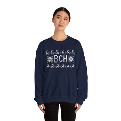 BCH UGLY SWEATER HEAVY BLEND CREWNECK