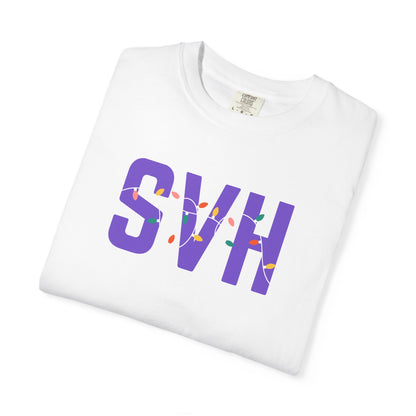 SVH HOLIDAY LIGHTS T-SHIRT - WHITE