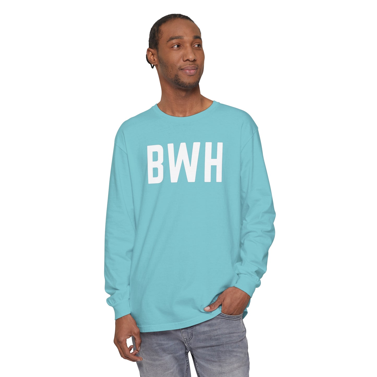Unisex Garment-dyed Long Sleeve T-Shirt