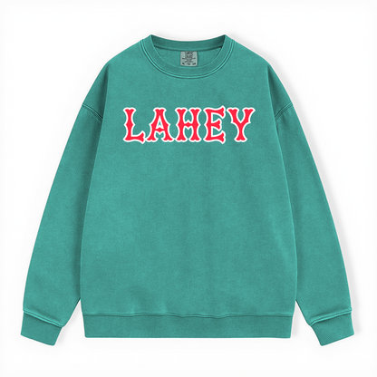 LAHEY SOX LETTERS CREWNECK