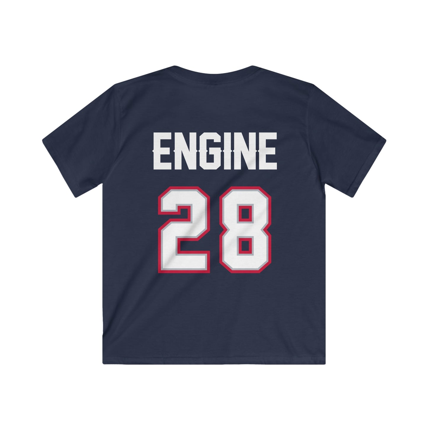 BFD RED ZONE - ENGINE 28 YOUTH T-SHIRT