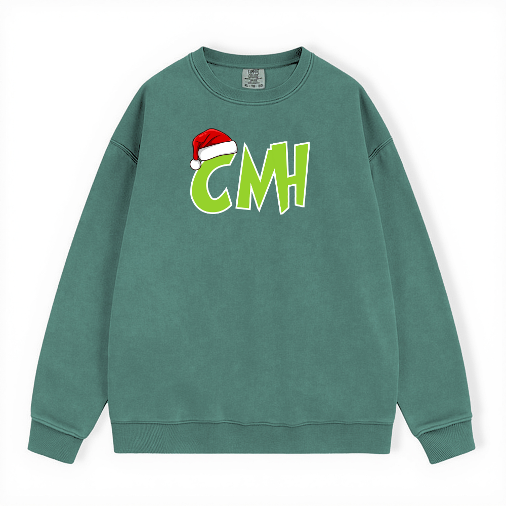 CNH GRINCH COMFORT COLORS CREWNECK