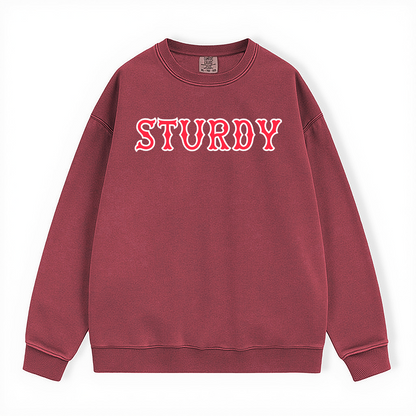 STURDY SOX LETTERS CREWNECK