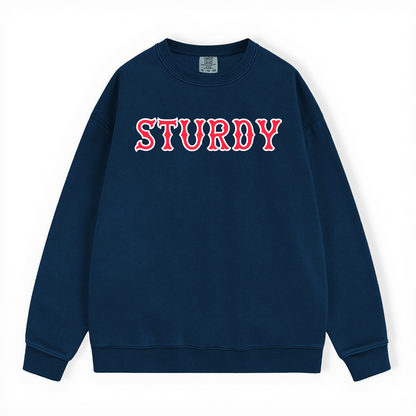 STURDY SOX LETTERS CREWNECK