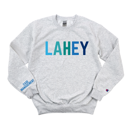 LAHEY RN CASE MANAGEMENT CHAMPION CREWNECK