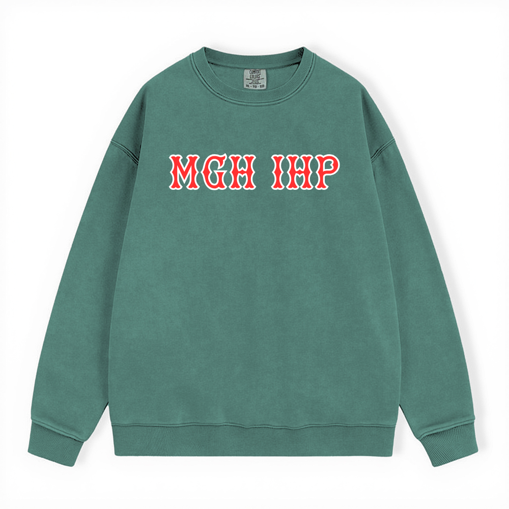 MGH IHP SOX LETTERS COMFORT COLORS CREWNECK