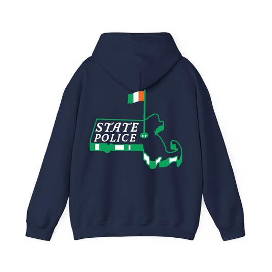 MA STATE POLICE IRISH PRIDE HOODIE