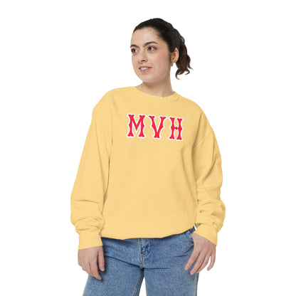 MVH SOX LETTERS CREWNECK