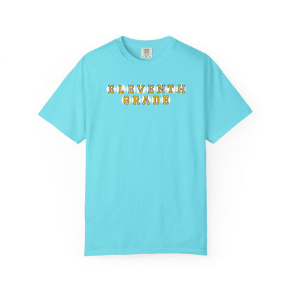 ELEVENTH GRADE YELLOW PLAYER LETTERS T-SHIRT