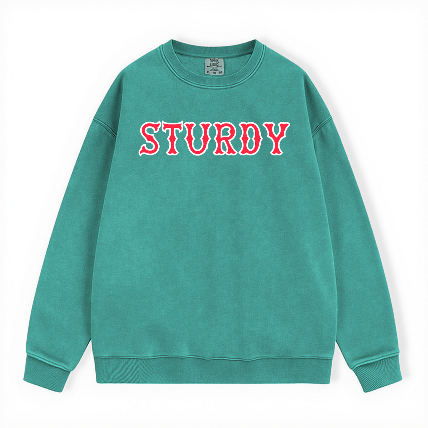STURDY SOX LETTERS CREWNECK