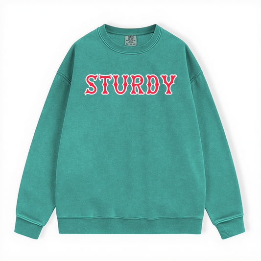 STURDY SOX LETTERS CREWNECK