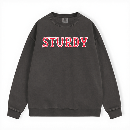 STURDY SOX LETTERS CREWNECK