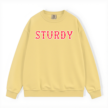 STURDY SOX LETTERS CREWNECK