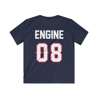 BFD RED ZONE - ENGINE 8 YOUTH T-SHIRT