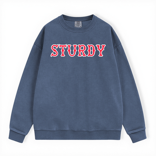 STURDY SOX LETTERS CREWNECK