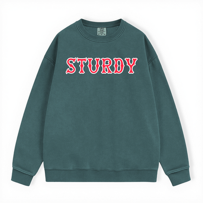 STURDY SOX LETTERS CREWNECK