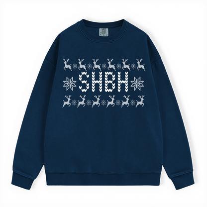 SHBH UGLY SWEATER COMFORT COLORS CREWNECK