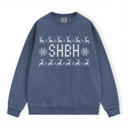 SHBH UGLY SWEATER COMFORT COLORS CREWNECK
