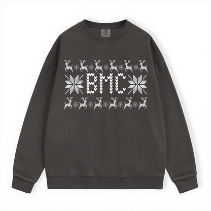 BMC UGLY SWEATER COMFORT COLORS CREWNECK
