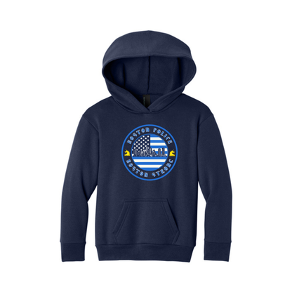 MUNCHKINS BPD MARATHON FLAG HOODIE FRONT ONLY