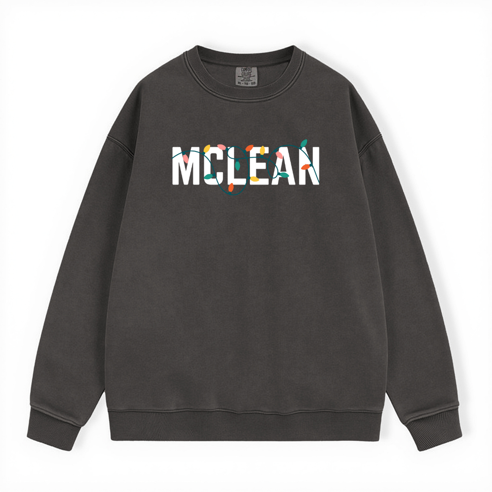 MCLEAN ALL STAFF HOLIDAY CREWNECK