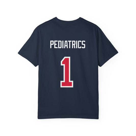 BCH #1 PEDIATRICS BASEBALL TEE