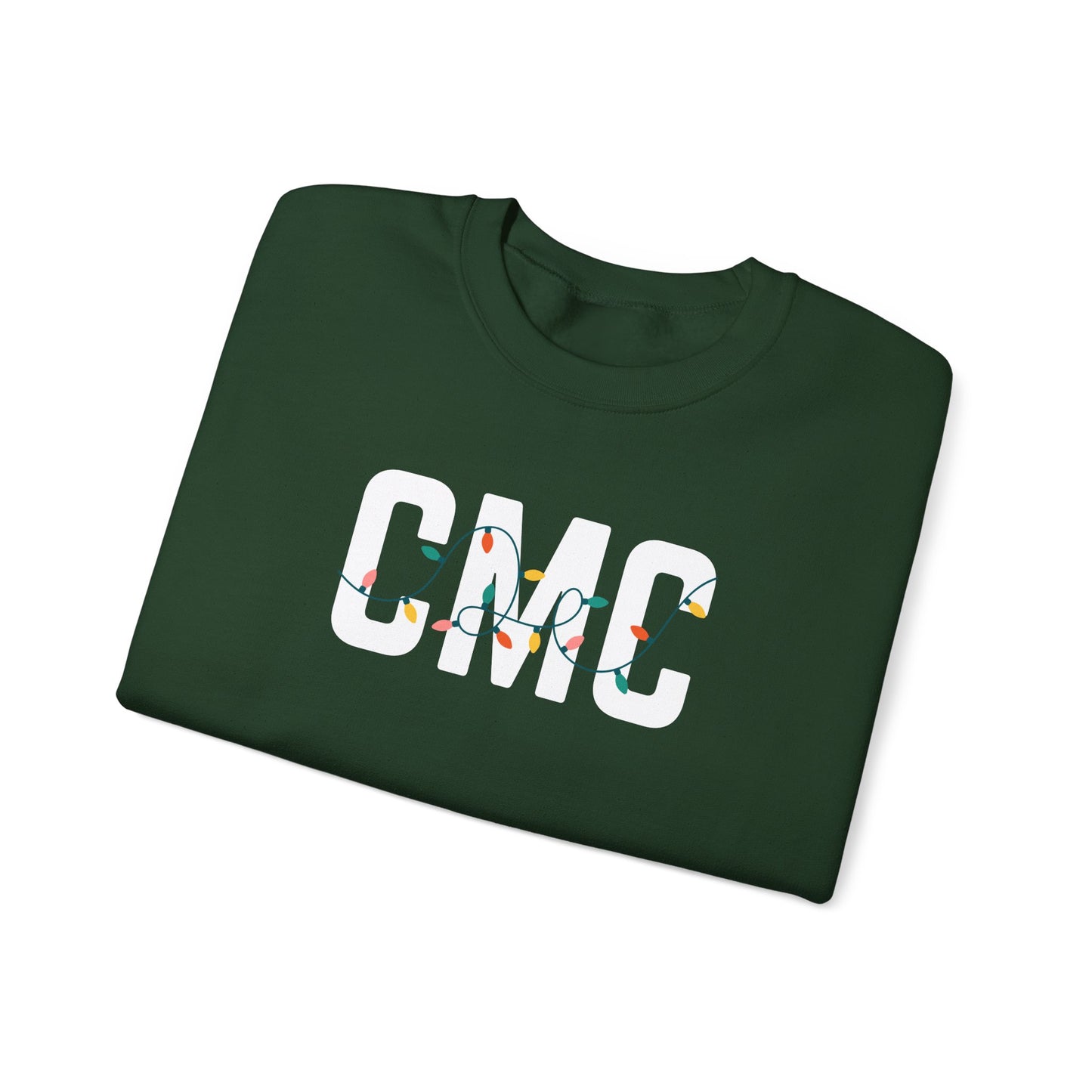 CMC HOLIDAY LIGHTS HEAVY BLEND CREWNECK