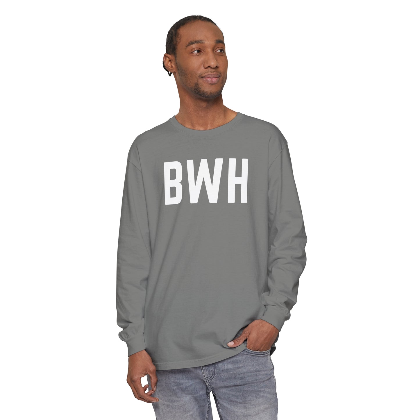Unisex Garment-dyed Long Sleeve T-Shirt