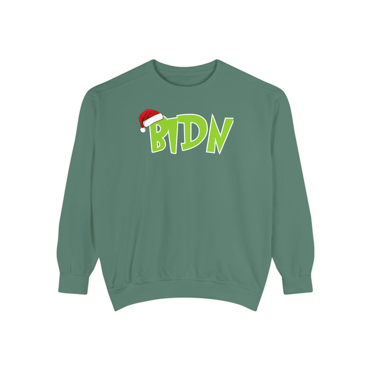BIDN GRINCH COMFORT COLORS CREWNECK