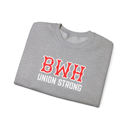 BWH UNION STRONG SOX LETTERS CREWNECK