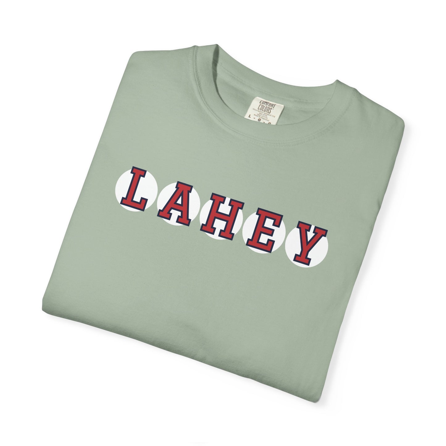 LAHEY RETIRED SOX LETTERS TEE