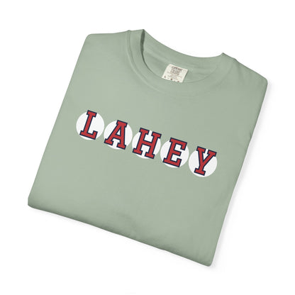 LAHEY RETIRED SOX LETTERS TEE