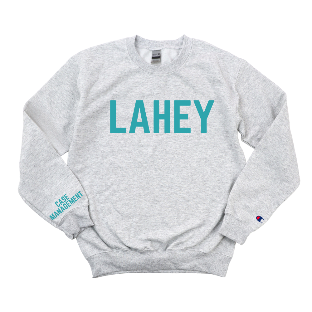 LAHEY RN CASE MANAGEMENT CHAMPION CREWNECK